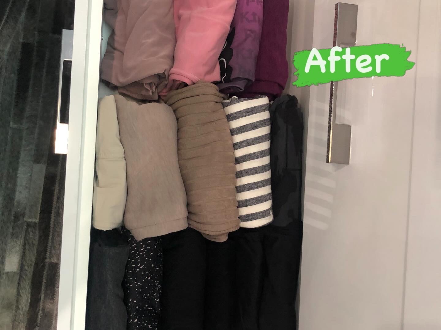 closet organized 1 before